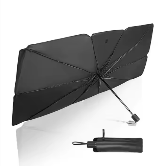 AutoCool Umbra – Parasolar Tip Umbrelă pentru Parbriz Auto 140x78 CM